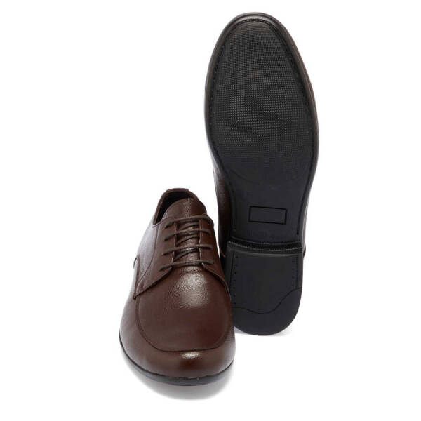 Kahverengi Hakiki Deri Erkek Klasik Ayakkabı - E24I1AY56593-A24 - 4
