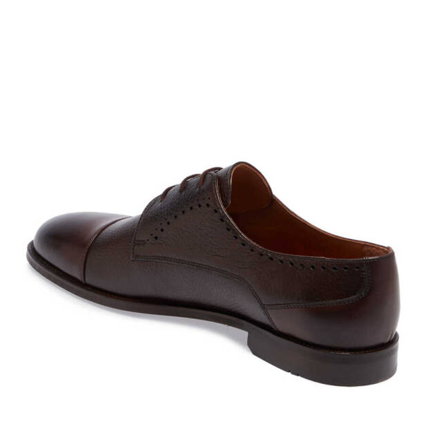 Kahverengi Deri Erkek Klasik Ayakkabı - E24I1AY56677-B90 - 2