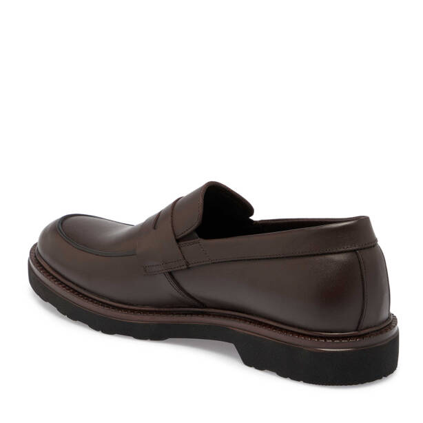 Kahverengi Deri Erkek Klasik Ayakkabı - E24S1AY56946-O8D - Tergan