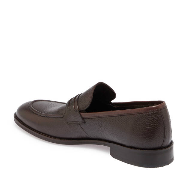 Kahverengi Deri Erkek Klasik Ayakkabı - E24S1AY56966-A42 - Tergan