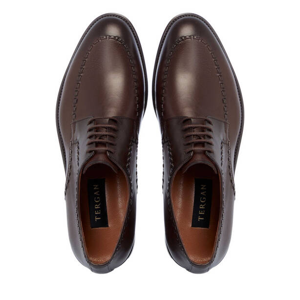 Kahverengi Deri Erkek Klasik Ayakkabı - E25I1AY57200-B90 - 5
