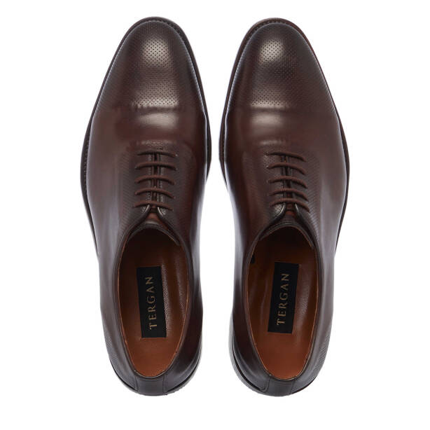 Kahverengi Deri Erkek Klasik Ayakkabı - E25I1AY57204-B90 - 5