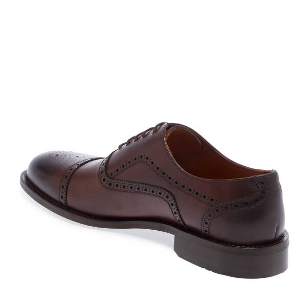 Kahverengi Deri Erkek Klasik Ayakkabı - E25I1AY57371-B90 - 2