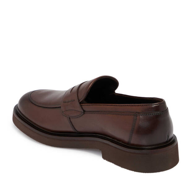 Kahverengi Deri Erkek Klasik Ayakkabı - E25S1AY57376-A24 - 2