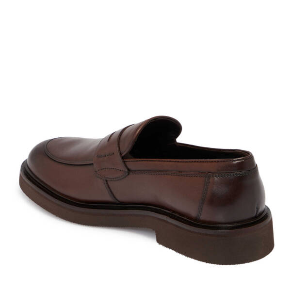 Kahverengi Deri Erkek Klasik Ayakkabı - E25S1AY57376-A24 - 2