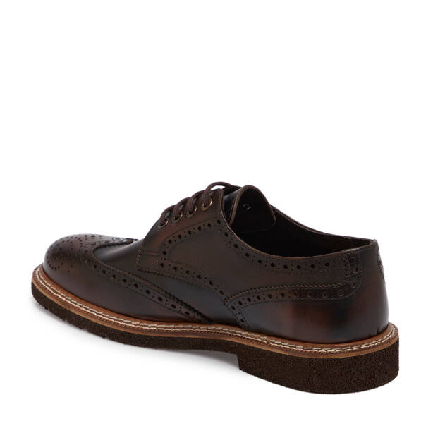 Kahverengi Deri Erkek Klasik Ayakkabı - E25S1AY57425-A24 - 2