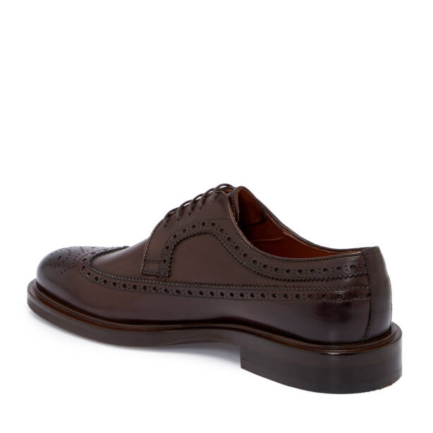 Kahverengi Deri Erkek Klasik Ayakkabı - E25S1AY57453-O8T - 2