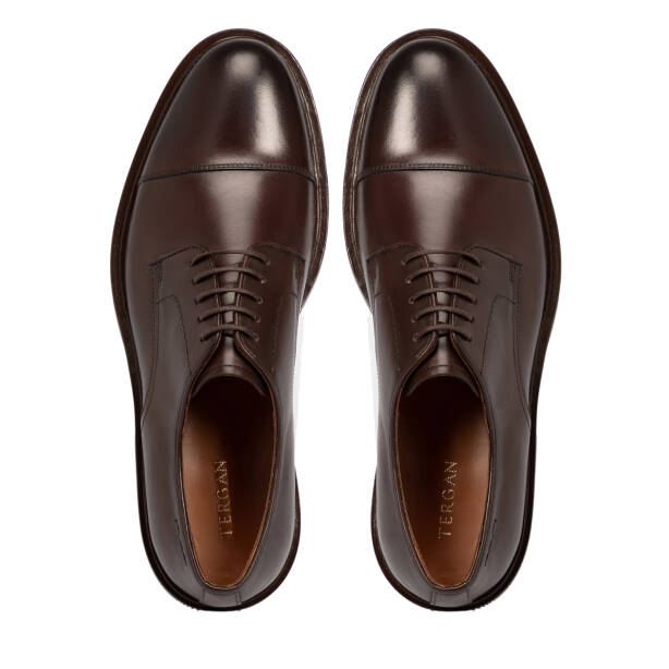 Kahverengi Deri Erkek Klasik Ayakkabı - E25S1AY57454-O8T - 5
