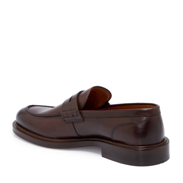 Kahverengi Deri Erkek Klasik Ayakkabı - E25S1AY57455-O8T - 2