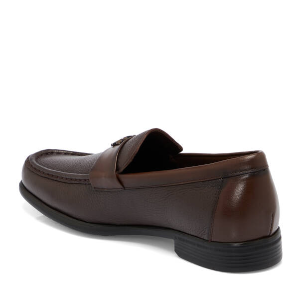 Kahverengi Deri Erkek Klasik Ayakkabı - E25S1AY57487-A24 - 2