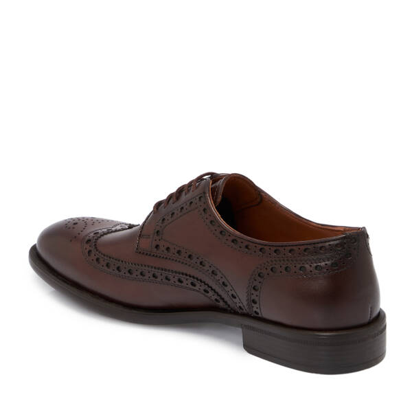 Kahverengi Deri Erkek Klasik Ayakkabı - E25S1AY57504-V94 - 2