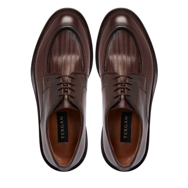 Kahverengi Deri Erkek Klasik Ayakkabı - E25S1AY57505-V94 - 5