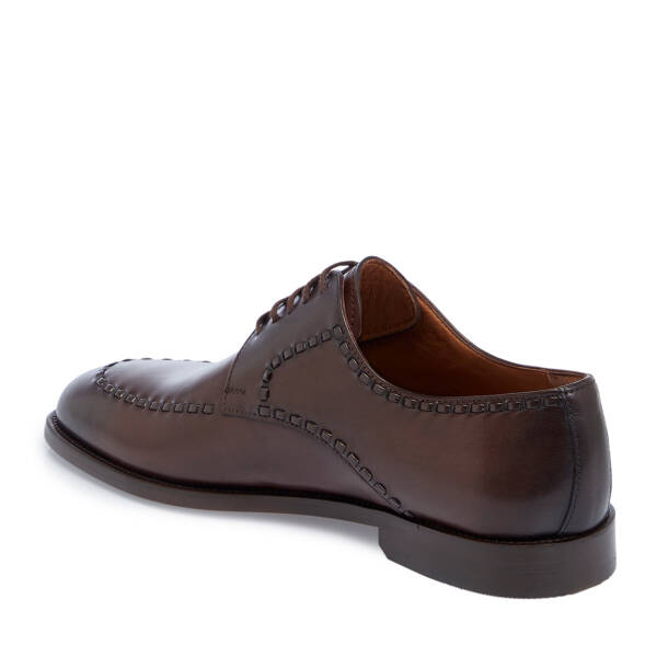 Kahverengi Deri Erkek Klasik Ayakkabı - E25S1AY57531-B90 - 2