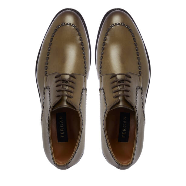 Kahverengi Deri Erkek Klasik Ayakkabı - E25S1AY57531-Q94 - 5