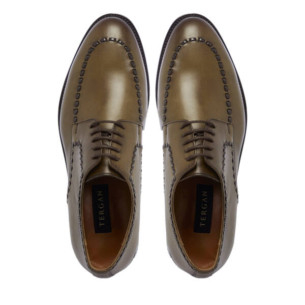 Kahverengi Deri Erkek Klasik Ayakkabı - E25S1AY57531-Q94 - 5