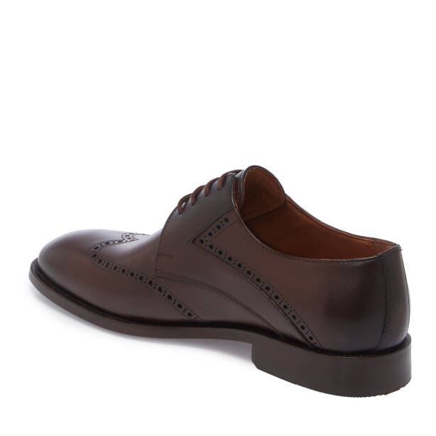 Kahverengi Deri Erkek Klasik Ayakkabı - E25S1AY57532-B90 - 2