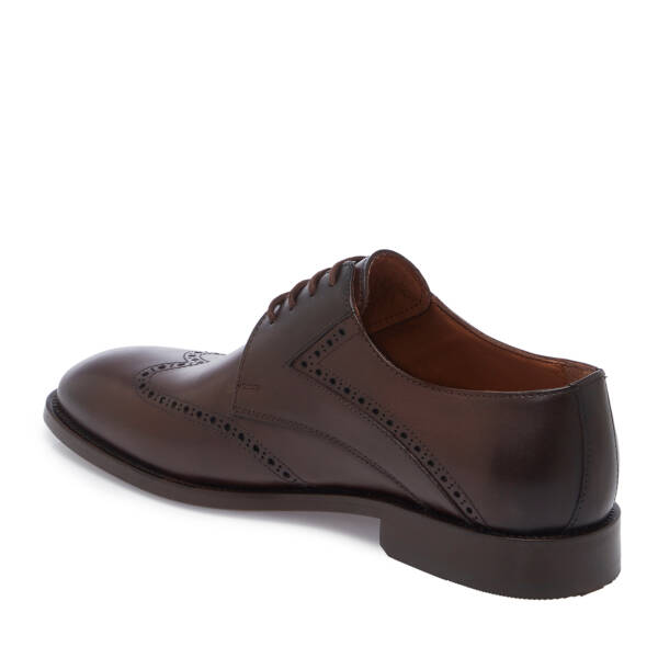 Kahverengi Deri Erkek Klasik Ayakkabı - E25S1AY57532-B90 - 2