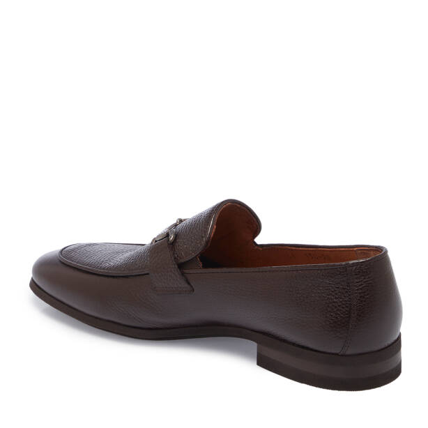 Kahverengi Deri Erkek Klasik Ayakkabı - E25S1AY57536-A42 - 2