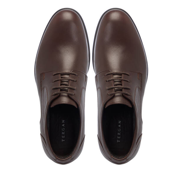 Kahverengi Deri Erkek Klasik Ayakkabı - E25S1AY57551-A24 - 5