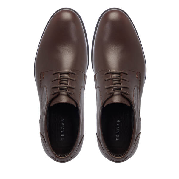 Kahverengi Deri Erkek Klasik Ayakkabı - E25S1AY57551-A24 - 5