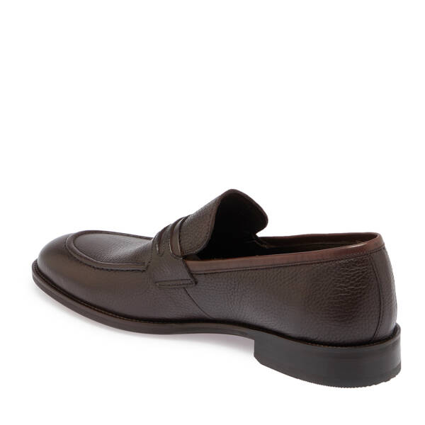 Kahverengi Deri Erkek Klasik Ayakkabı - E25S1AY57563-A42 - 2