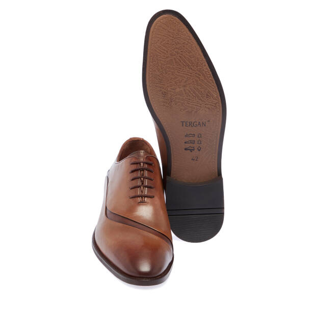 Kahverengi Deri Erkek Klasik Ayakkabı - E25S1AY57577-Q94 - 4