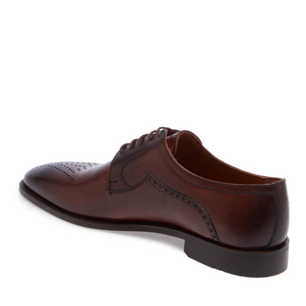 Kahverengi Deri Erkek Klasik Ayakkabı - E25S1AY57578-B90 - 2