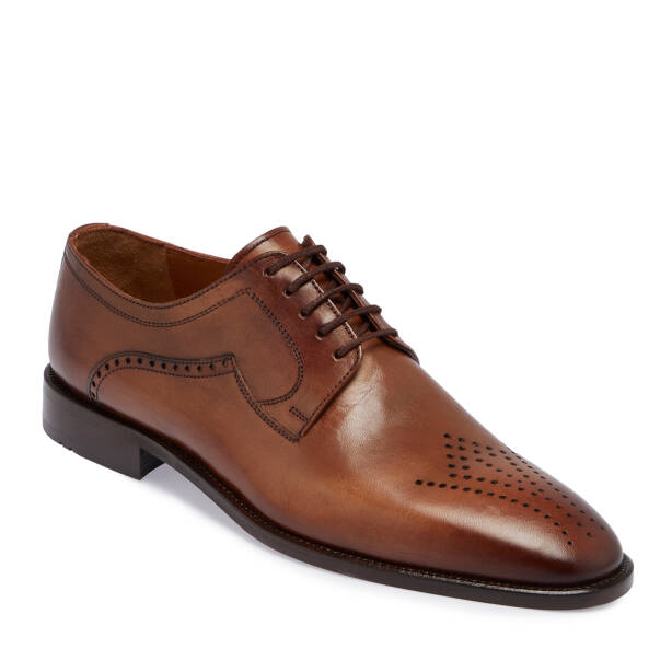 Kahverengi Deri Erkek Klasik Ayakkabı - E25S1AY57578-Q94 