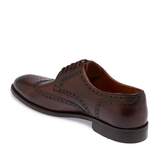 Kahverengi Deri Erkek Klasik Ayakkabı - E25S1AY57579-B90 - 2