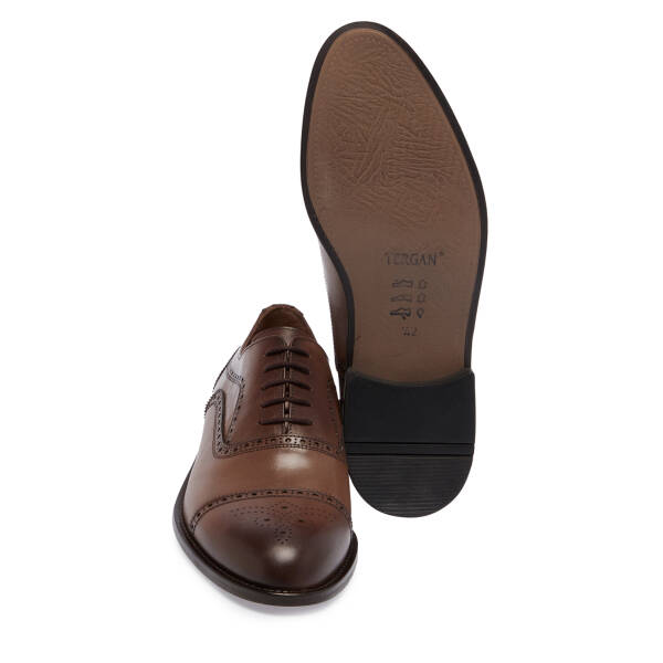 Kahverengi Deri Erkek Klasik Ayakkabı - E25S1AY57580-Q94 - 4