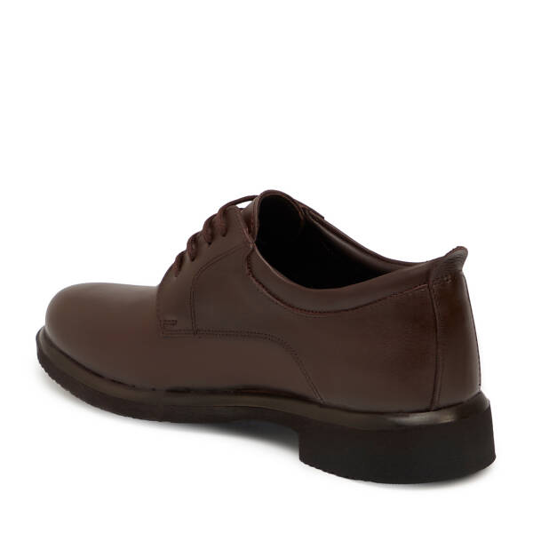 Kahverengi Hakiki Deri Erkek Klasik Ayakkabı - E25S1AY57685-A24 - 3