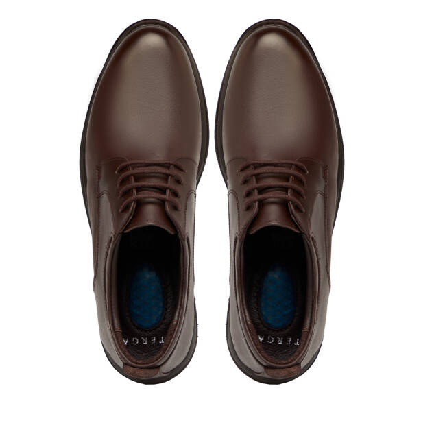 Kahverengi Hakiki Deri Erkek Klasik Ayakkabı - E25S1AY57685-A24 - Tergan