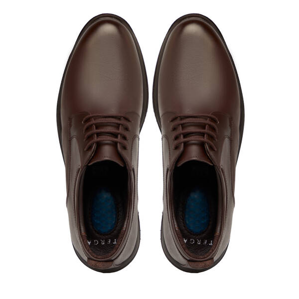 Kahverengi Hakiki Deri Erkek Klasik Ayakkabı - E25S1AY57685-A24 - 5