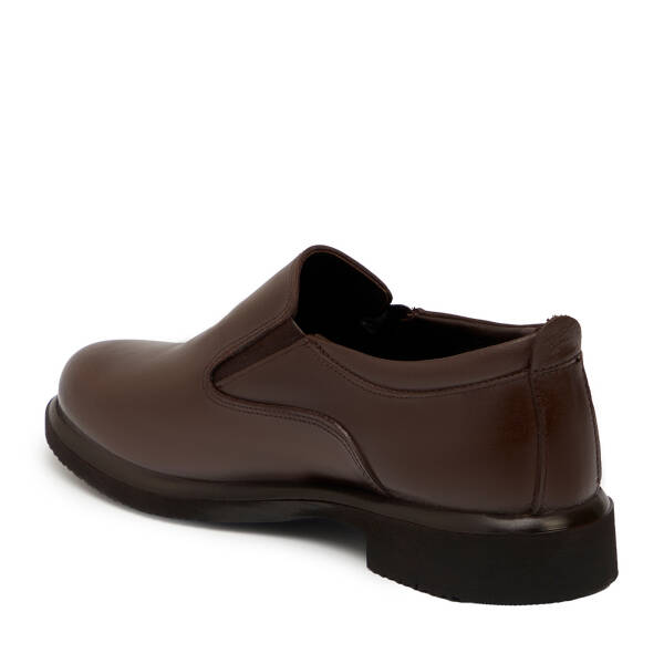 Kahverengi Hakiki Deri Erkek Klasik Ayakkabı - E25S1AY57686-A24 - 3