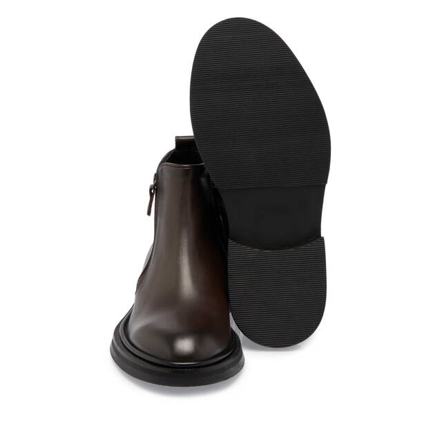 Kahverengi Deri Erkek Klasik Bot - E24K1BT56977-B90 - 4