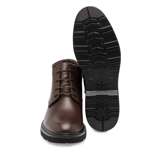 Kahverengi Deri Erkek Klasik Bot - E24K1BT57011-A42 - 4