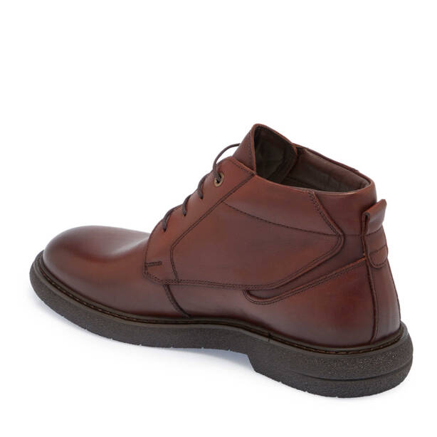 Kahverengi Deri Erkek Klasik Bot - E24K1BT57072-A24 - 2