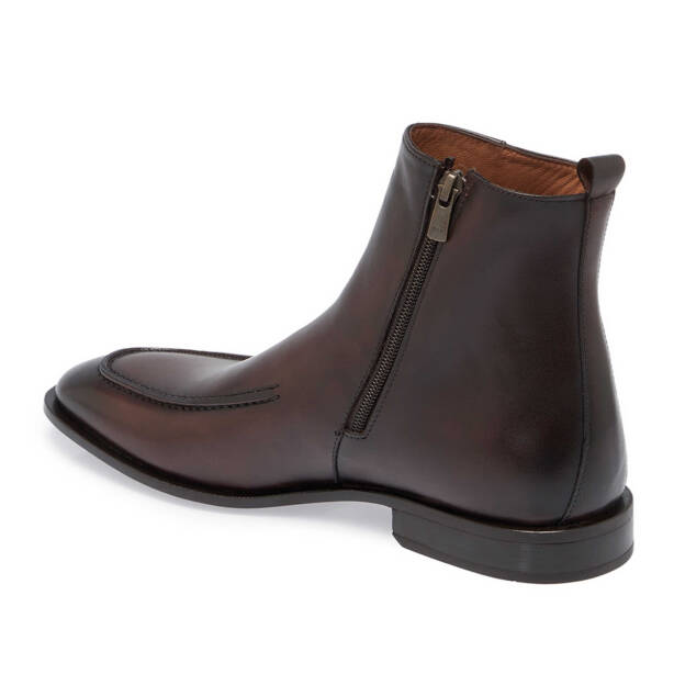 Kahverengi Deri Erkek Klasik Bot - E24K1BT57113-B90 - Tergan