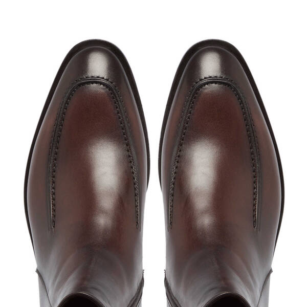 Kahverengi Deri Erkek Klasik Bot - E24K1BT57113-B90 - 5