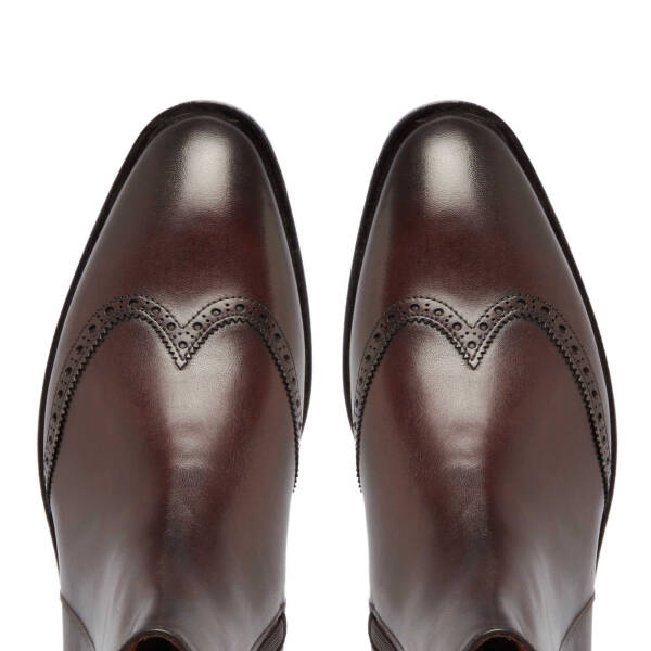 Kahverengi Deri Erkek Klasik Bot - E24K1BT57114-B90 - 5
