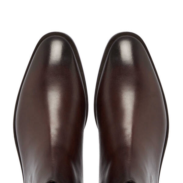 Kahverengi Deri Erkek Klasik Bot - E24K1BT57115-B90 - 5