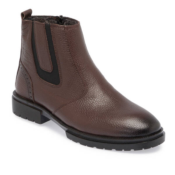 Kahverengi Deri Erkek Klasik Bot - E24K1BT57117-A42 - 1