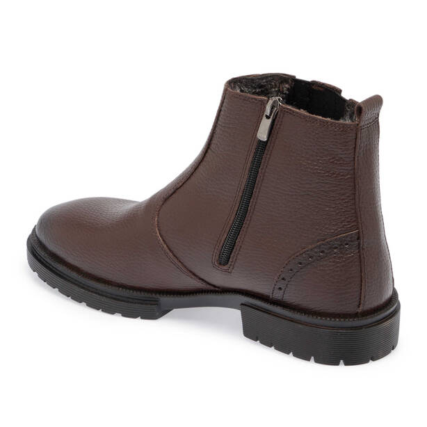 Kahverengi Deri Erkek Klasik Bot - E24K1BT57117-A42 - Tergan