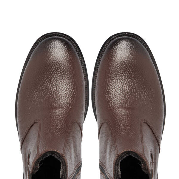 Kahverengi Deri Erkek Klasik Bot - E24K1BT57117-A42 - 5