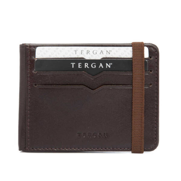 Kahverengi Deri Erkek Kredi Kartlık - S1KK00001600-B07 - 2