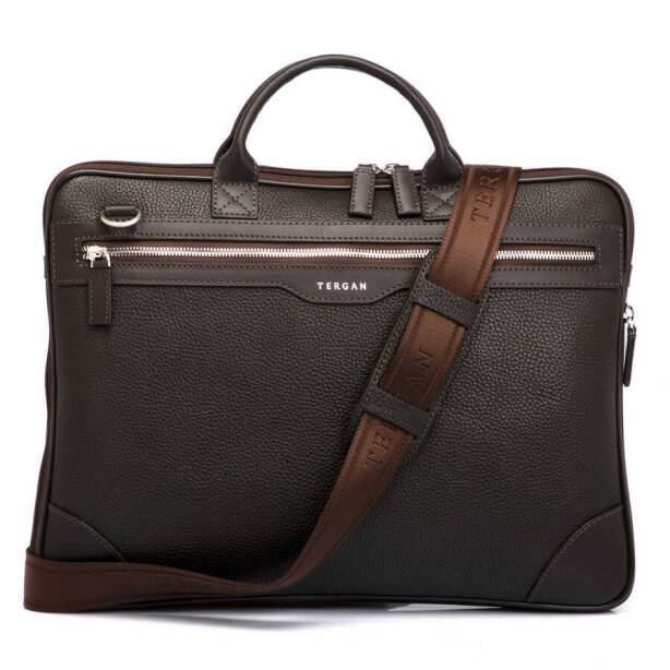 Kahverengi Deri Erkek Laptop Çantası - S1LC00021111-P18 - 3