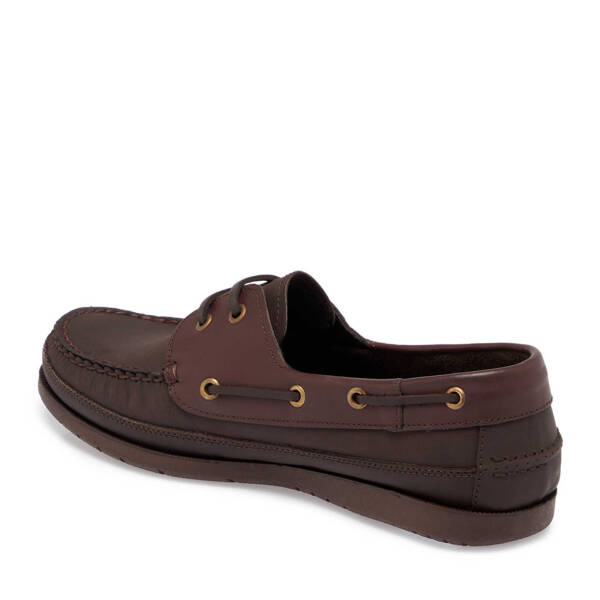 Kahverengi Deri Erkek Loafer - E24S1AY57133-Q44 - 2