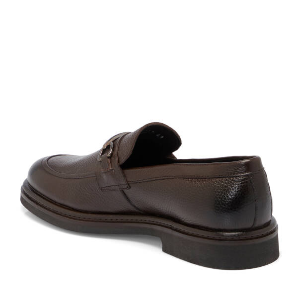 Kahverengi Deri Erkek Loafer - E25S1AY57375-A24 - 2