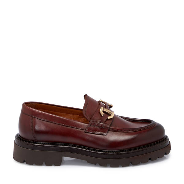 Kahverengi Deri Erkek Loafer - E25S1AY57462-E2P - 3