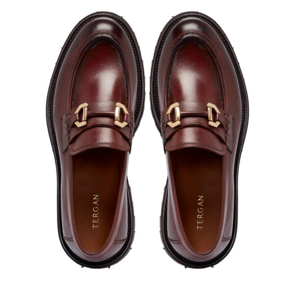 Kahverengi Deri Erkek Loafer - E25S1AY57462-E2P - 5